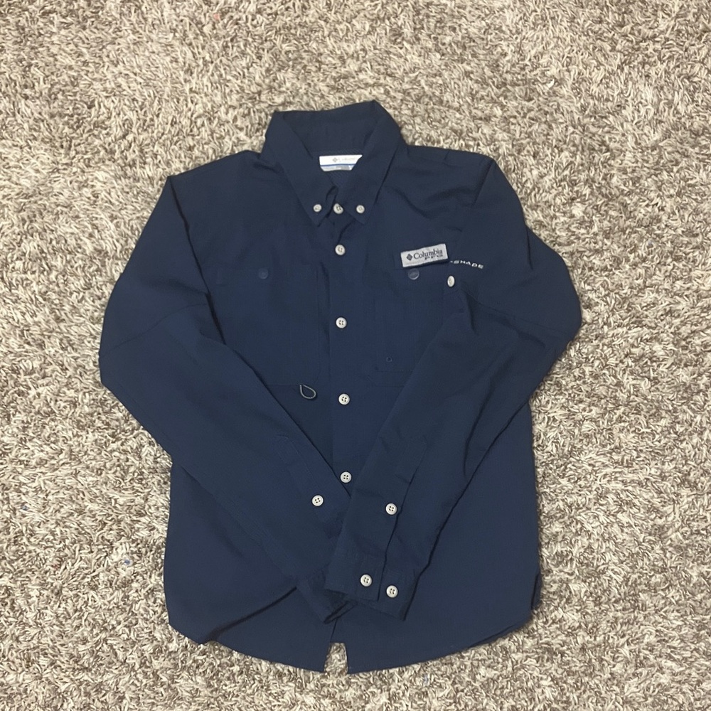 Columbia Men's Deep Blue Casual Shirt